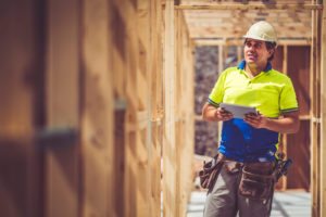 Checking Construction Site